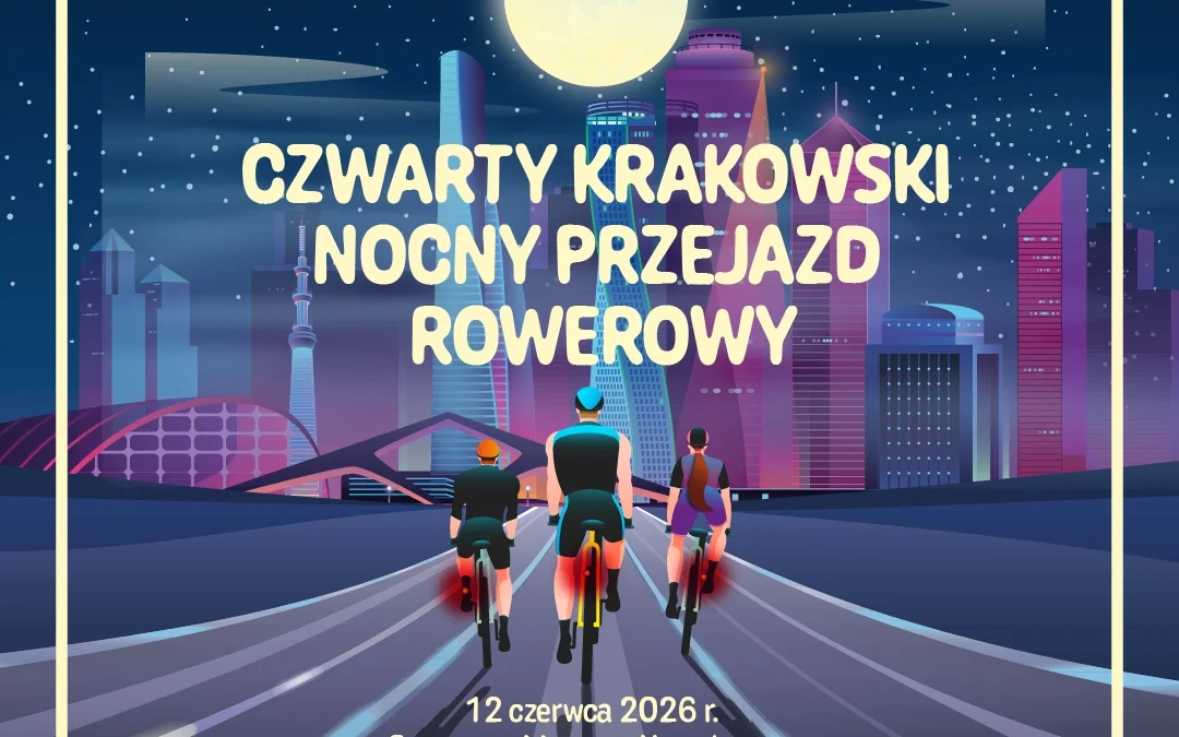 Krakowski Nocny Przejazd Rowerowy – Odpalcie światełka i szykujcie rowery